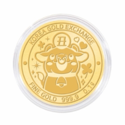 한국금거래소 소 순금 코인(메달) 0.1g